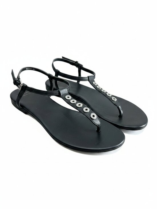 Cole Haan Shoes - Cole Haan Effie Sandal 6.5 Thongs‎ women's t-strap shoes black leather